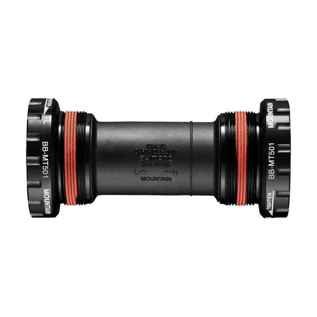 BOTTOM BRACKET, BB-MT501, RIGHT & LEFT ADAPTER (BSA), BEARING, INNER COVER, FOR HANGER WIDTH 68/73MM