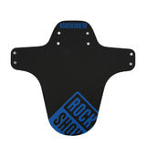 RockShox MTB Fender, Short Zip Tie, Black w/Water Blue