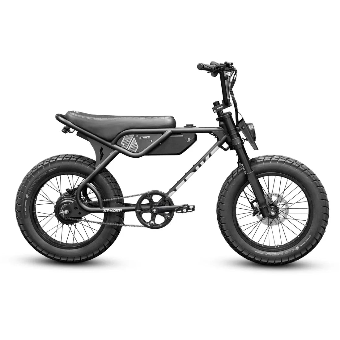 THRONE SPYDER XL 20" 750W E-MOTO BIKE BLACK ROSE