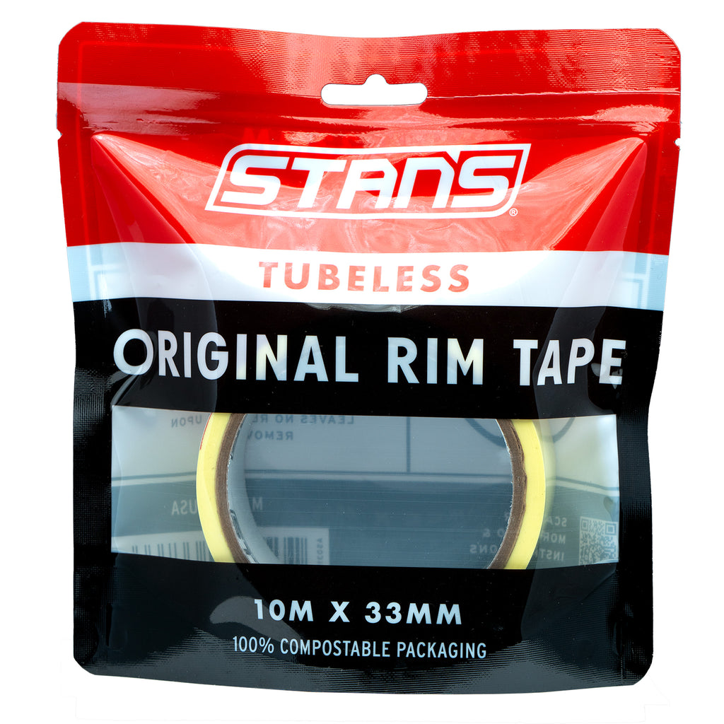 Stan's Original Tubeless Rim Tape, 33mm Width, 10m Roll