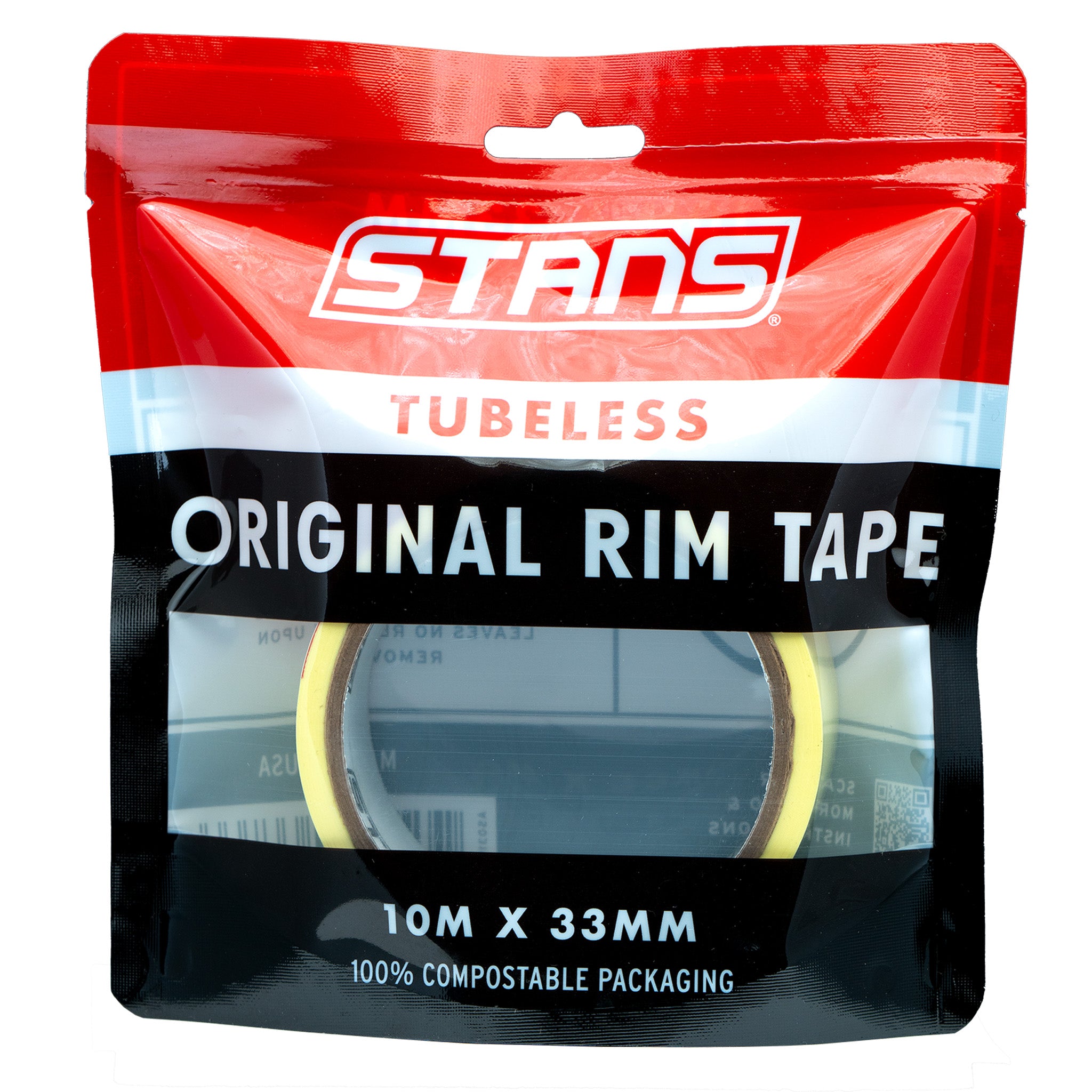 Stan's Original Tubeless Rim Tape, 33mm Width, 10m Roll