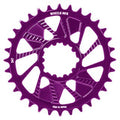 Wheels Mfg SRAM 3-Bolt DM Boost Chainring 30t, Purple