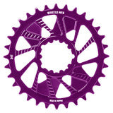 Wheels Mfg SRAM 3-Bolt DM Boost Chainring 30t, Purple