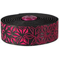 Supacaz Super Sticky Kush Bar Tape, Starfade Black and Pink